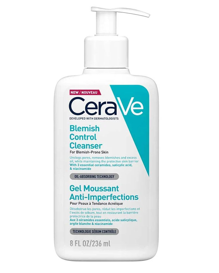 Blemish Control Cleanser Rens og Pleie for Uren Hud CeraVe